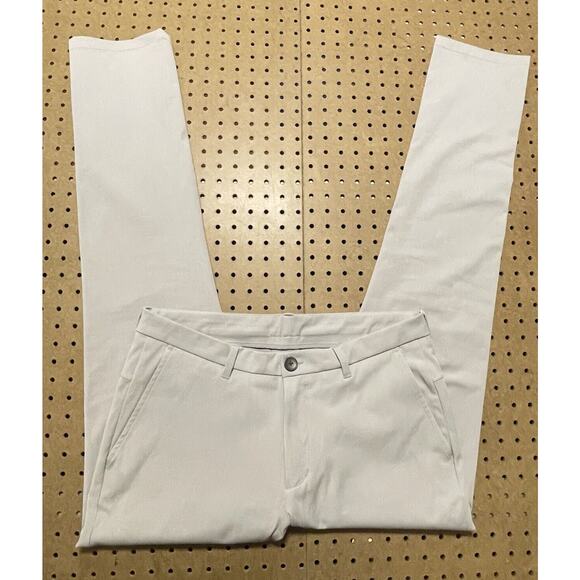 Ministry Of Supply Performance Tech Chino Pants Khaki Size 33x33.5 Men MINT - Picture 2 of 8